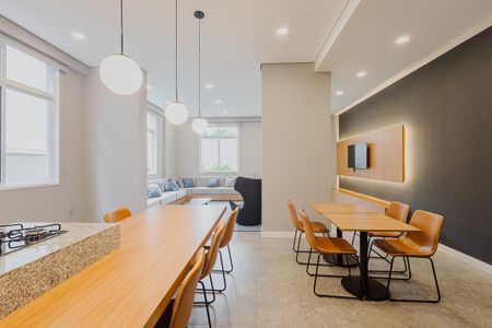 Apartamento para alugar com 31m², 1 quarto e sem vagaÁrea comum - Salão de festas