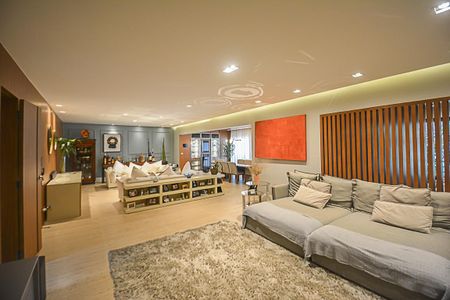 Sala de apartamento à venda com 4 quartos, 242m² em Nova Petrópolis, São Bernardo do Campo