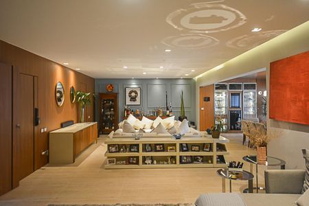 Sala de apartamento à venda com 4 quartos, 242m² em Nova Petrópolis, São Bernardo do Campo