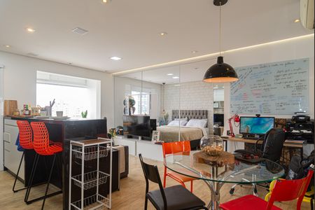 Sala de apartamento à venda com 1 quarto, 47m² em Bela Vista, São Paulo