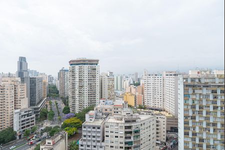 Vista da Varanda do Studio de apartamento à venda com 1 quarto, 47m² em Bela Vista, São Paulo