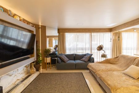 Sala de apartamento à venda com 3 quartos, 165m² em Cristal, Porto Alegre