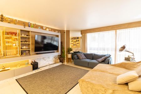 Sala de apartamento à venda com 3 quartos, 165m² em Cristal, Porto Alegre