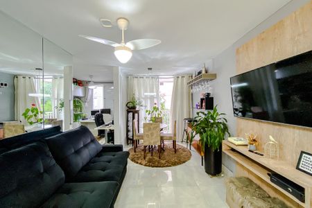 Sala de apartamento à venda com 3 quartos, 59m² em Jardim Sabara, São Paulo