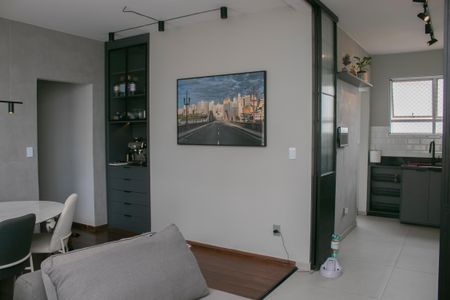 Sala de apartamento à venda com 3 quartos, 92m² em Santa Efigênia, Belo Horizonte