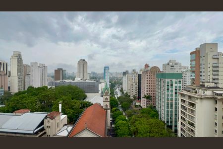 Vista da Varanda de kitnet/studio para alugar com 1 quarto, 22m² em Jardim Paulista, São Paulo