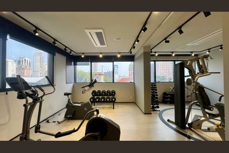 Studio para alugar com 22m², 1 quarto e sem vaga Studio para alugar com 22m², 1 quarto e sem vagaAcademia