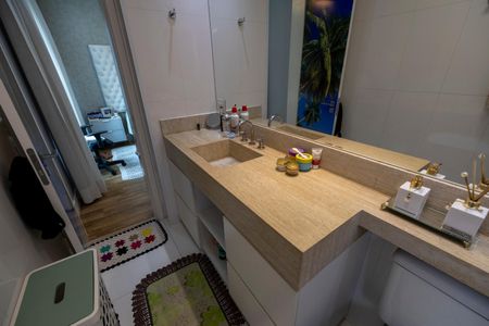 Apartamento para alugar com 130m², 3 quartos e 2 vagasBanheiro da Suíte 3