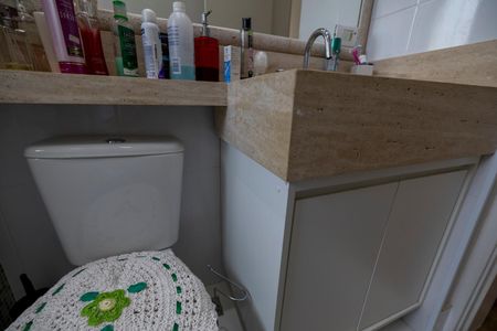 Apartamento para alugar com 130m², 3 quartos e 2 vagasBanheiro da Suíte 1