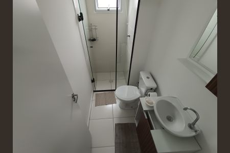 Studio para alugar com 25m², 1 quarto e sem vaga Studio para alugar com 25m², 1 quarto e sem vagaBanheiro Social