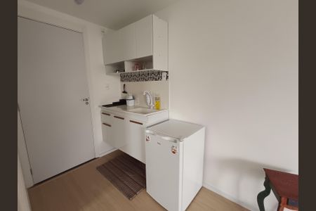 Studio para alugar com 25m², 1 quarto e sem vaga Studio para alugar com 25m², 1 quarto e sem vagaCozinha