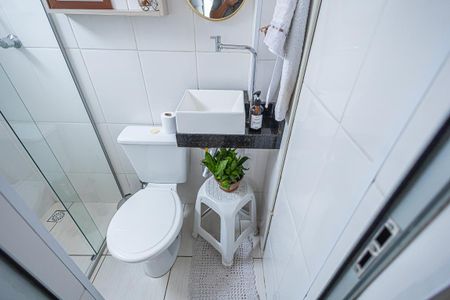 Apartamento à venda com 76m², 3 quartos e 1 vagaBanheiro de Serviço