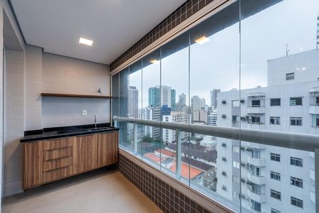 Varanda de apartamento para alugar com 1 quarto, 53m² em Boqueirão, Santos