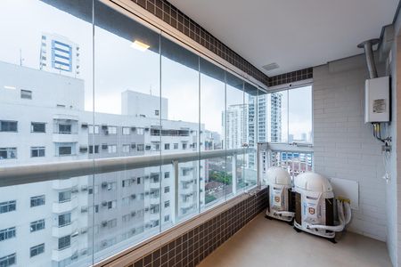 Varanda de apartamento para alugar com 1 quarto, 53m² em Boqueirão, Santos
