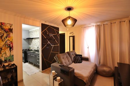 Sala de apartamento à venda com 2 quartos, 74m² em Baeta Neves, São Bernardo do Campo