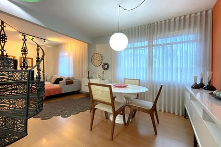 Sala de jantar de apartamento à venda com 2 quartos, 165m² em Anchieta, Belo Horizonte