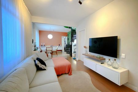 Sala de apartamento à venda com 2 quartos, 165m² em Anchieta, Belo Horizonte