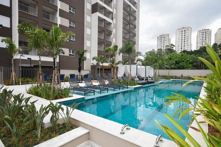 Studio para alugar com 24m², 1 quarto e sem vagaPiscina