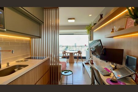 Studio à venda com 30m², 1 quarto e sem vagaCozinha