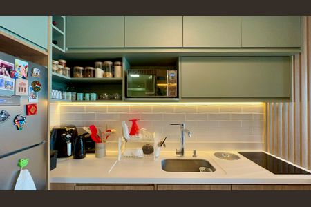 Studio à venda com 30m², 1 quarto e sem vagaCozinha