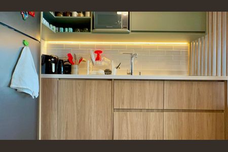 Studio à venda com 30m², 1 quarto e sem vagaCozinha