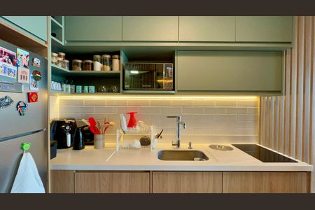 Studio à venda com 30m², 1 quarto e sem vagaCozinha