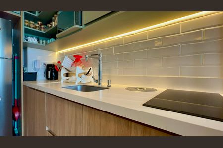 Studio à venda com 30m², 1 quarto e sem vagaCozinha