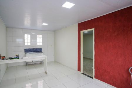 Sala de casa para alugar com 1 quarto, 40m² em Nova Gerti, São Caetano do Sul
