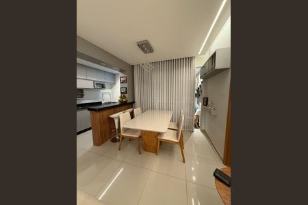 Sala de apartamento à venda com 2 quartos, 74m² em Vila da Serra, Nova Lima