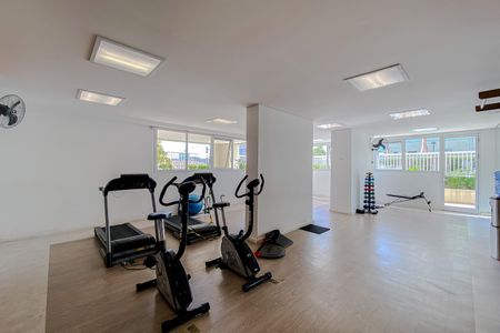 Apartamento à venda com 68m², 2 quartos e 2 vagasÁrea comum - Academia