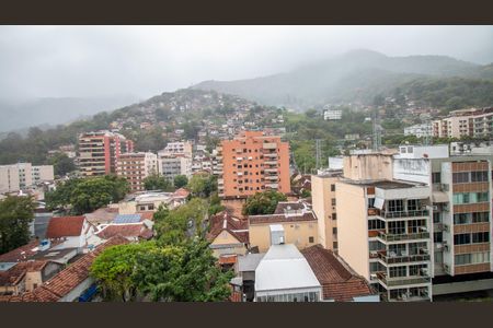 Vista da Sala de apartamento à venda com 2 quartos, 82m² em Tijuca, Rio de Janeiro