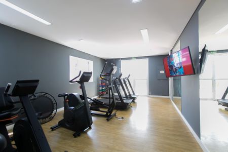 Apartamento para alugar com 44m², 2 quartos e sem vagaÁrea comum - Academia