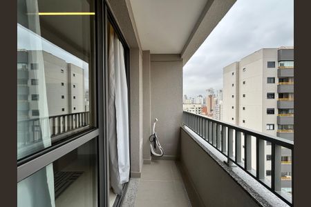 Studio para alugar com 25m², 1 quarto e sem vagaVaranda