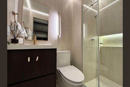 Studio para alugar com 25m², 1 quarto e sem vagaBanheiro