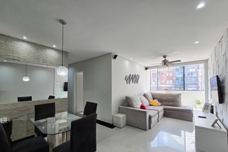 Sala de apartamento à venda com 3 quartos, 118m² em Batistini, São Bernardo do Campo