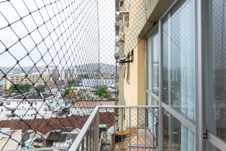 Varanda da Sala de apartamento à venda com 3 quartos, 73m² em Rocha, Rio de Janeiro