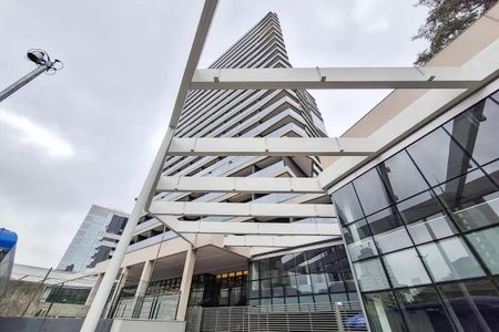 Studio para alugar com 25m², 1 quarto e sem vagaFachada e portaria