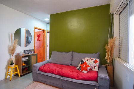 Sala de apartamento à venda com 1 quarto, 39m² em Humaitá, Porto Alegre