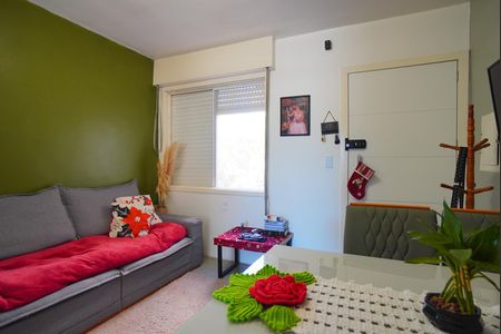 Sala de apartamento à venda com 1 quarto, 39m² em Humaitá, Porto Alegre