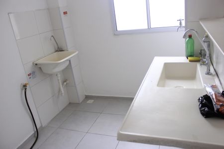 Apartamento à venda com 38m², 2 quartos e 1 vagaCozinha e Área de Serviço
