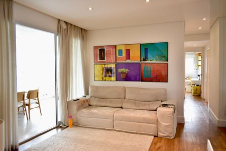 Sala de apartamento à venda com 3 quartos, 100m² em Chácara Inglesa, São Paulo