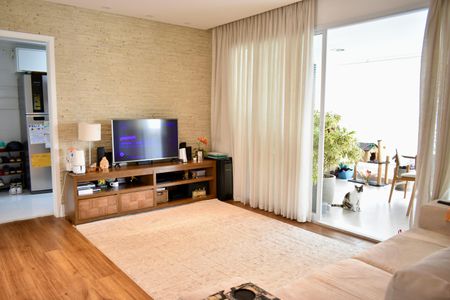 Sala de apartamento à venda com 3 quartos, 100m² em Chácara Inglesa, São Paulo