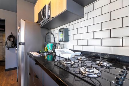 Apartamento à venda com 38m², 1 quarto e 1 vaga Apartamento à venda com 38m², 1 quarto e 1 vagaCozinha e Área de Serviço