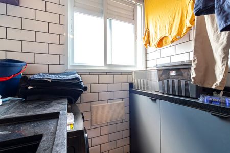 Apartamento à venda com 38m², 1 quarto e 1 vaga Apartamento à venda com 38m², 1 quarto e 1 vagaCozinha e Área de Serviço