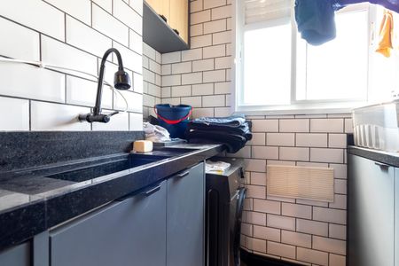 Apartamento à venda com 38m², 1 quarto e 1 vaga Apartamento à venda com 38m², 1 quarto e 1 vagaCozinha e Área de Serviço