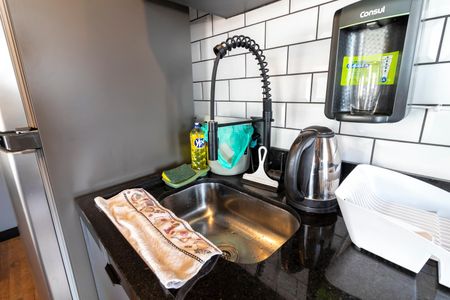 Apartamento à venda com 38m², 1 quarto e 1 vaga Apartamento à venda com 38m², 1 quarto e 1 vagaCozinha e Área de Serviço