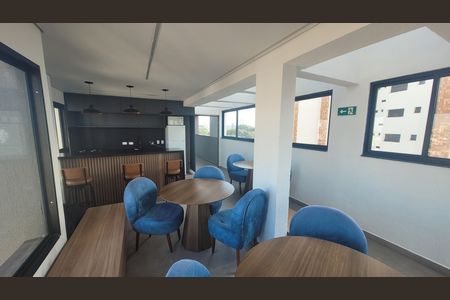 Apartamento à venda com 27m², 1 quarto e sem vaga Apartamento à venda com 27m², 1 quarto e sem vagaÁrea comum - Salão de festas