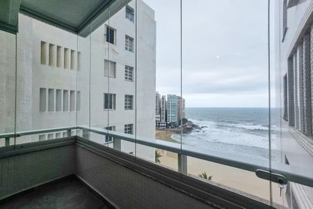 Varanda da Sala de apartamento para alugar com 3 quartos, 130m² em Centro, Guarujá