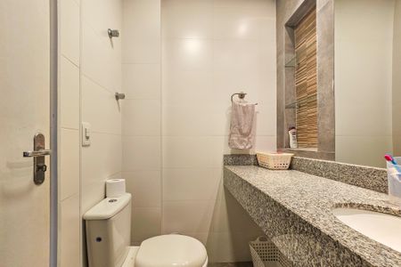 Apartamento para alugar com 130m², 3 quartos e 1 vagaBanheiro Social