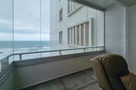Varanda da Sala de apartamento para alugar com 3 quartos, 130m² em Centro, Guarujá